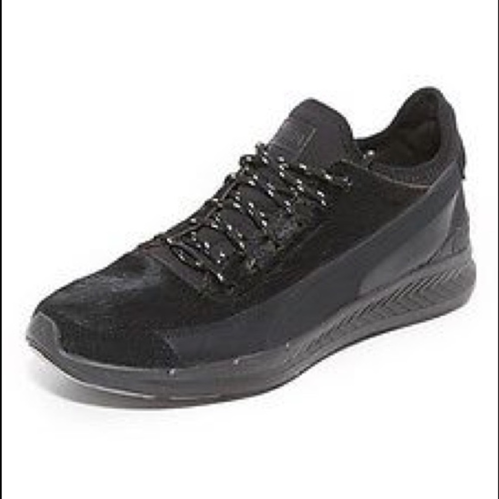 NEW IN BOX Puma Select Ignite Sock Camping Black Pony Hair sz 8